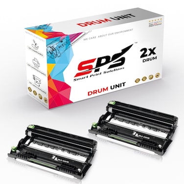 SPS Compatible Toner Cartridges for Brother - DR-2500   2x Black   15,000 Pages