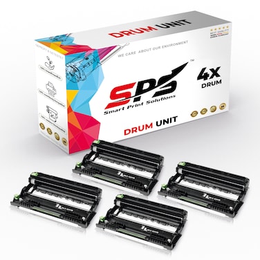 SPS Compatible Toner Cartridges for Brother - DR-2500   4x Black   15,000 Pages