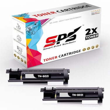 SPS Compatible Toner Cartridges for Brother - TN-B021   2x Black   2,600 Pages