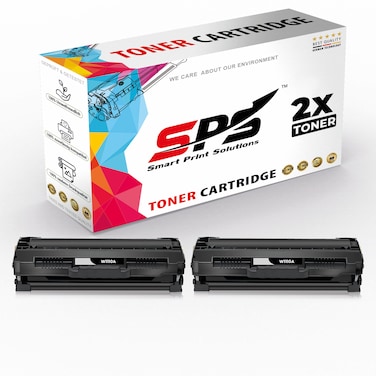 SPS Compatible Toner Cartridges for HP - W1110A 110A   2x Black   1,000 Pages