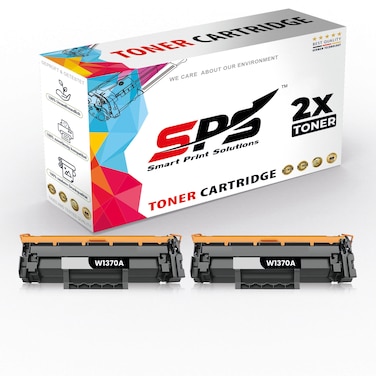 SPS Compatible Toner Cartridges for HP - W1370A 137A   2x Black   1,000 Pages