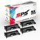 SPS Compatible Toner Cartridges for HP - W1510A 151A   4x Black   3,500 Pages