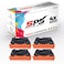 SPS Compatible Toner Cartridges for HP - W1470A 147A   4x Black   10,500 Pages