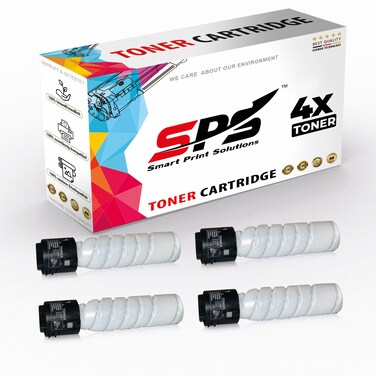 SPS Compatible Toner Cartridges for Konica Minolta - TN118   4x Black   4,000 Pages