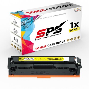 SPS Compatible Toner Cartridges for HP - W2222A 222A   1x Yellow   Yield upto 1,200&nbsp;Pages