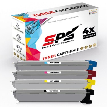 SPS Compatible Toner Cartridges for Samsung - CLT-809S   4x Multicolor   Yield upto 15,000 Pages