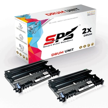 SPS Compatible Drum Cartridges for Brother - DR-2100   2x Black   Yield upto 12,000 Pages