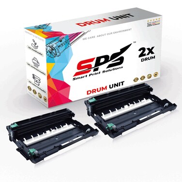 SPS Compatible Drum Cartridges for Brother - DR-2220   2x Black   Yield upto 12,000 Pages