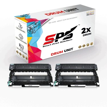 SPS Compatible Drum Cartridges for Brother - DR-450   2x Black   Yield upto 12,000 Pages