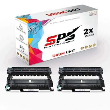 SPS Compatible Drum Cartridges for Brother - DR-2060   2x Black   Yield upto 12,000 Pages