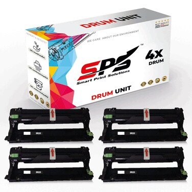SPS Compatible Drum Cartridges for Brother - DR-227   4x Black   Yield upto 18,000 Pages