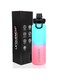 LA'QUENCH&trade; 18/8 Stainless Steel Water Bottle 710ML / 24oz Double Wall Vacuum Insulated Thermos Flask Wide Mouth Gym Sports Bottle (Sea Green &amp; Blush)