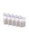 5-Piece Rice And Cereal Storage Container With Measuring Cup Set Blue/Clear 30x18x12centimeter