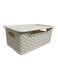 Multi Functional Plastic Storage Box Beige