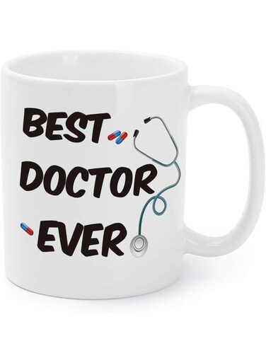 Your Wall Best Doctor Ever Valentine&acirc;&euro;&trade;S Day Gift Mugs Coffee   11oz White Mug By Spoil Your Wall
