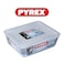 Pyrex Cook&amp;Freeze 0.8L Rectangular Glass Dish with Lid - Oven, Microwave, Freezer &amp; Dishwasher Safe