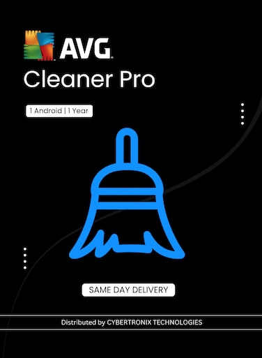 AVG Cleaner Pro   1 Android Device for 1 Year   Digital License   SAME DAY DELIVERY