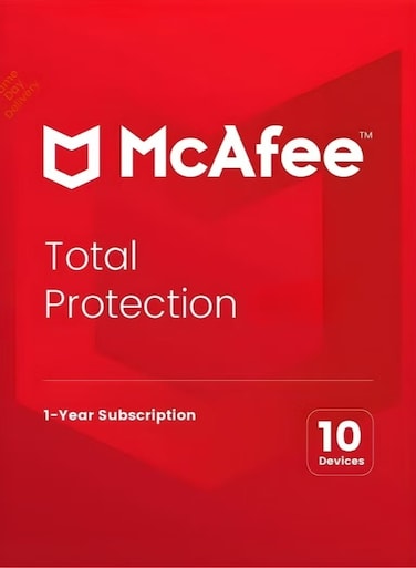 McAfee Total Protection   10 Devices 1 Year   Digital License   Sameday Delivery