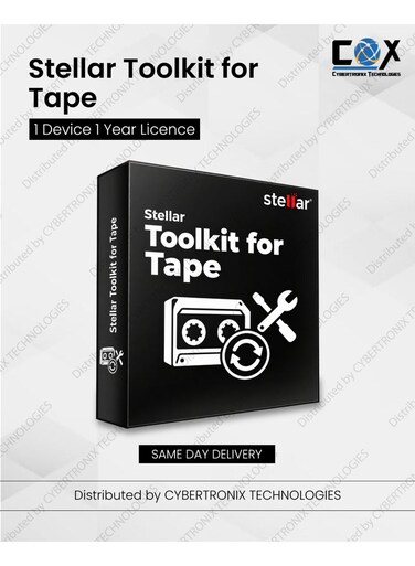 Stellar Toolkit for Tape   1 Device for 1 Year   Digital License