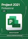 Microsoft Project 2021 Professional - 5 PC License   Digital License   Same-Day Delivery