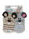 All For Paws Sock Cuddler Mouse Sock Cuddler 2-Pieces, 1.7 Kg