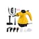Multifunctional High Temperature Portable Handheld Steam Cleaner 1000W with 9PCS Accessory