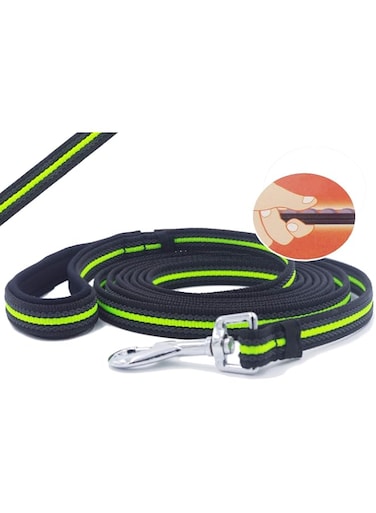 Blinggo Dog Leash Long Dog Training Leash with Special Non-Slip Design and Padded Handle, 3/5/10/15 cm, Lead for Training like Searching/Hunting/Recall, for Any Size of Dogs（3m）
