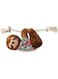 PetShop by Fringe Studio Hangin Around Summer Sloth Plush Dog Toy - MULTICOLOUR/10X18