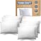 CRAFT&Acirc;&reg; Luxury Terry Pillow Protectors - Waterproof, Pack of 6 (50 x 75cm)
