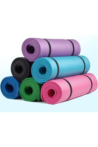 Yoga Mat widen and thicken fitness anti-slip environmental protection NBR yoga mat folding mat