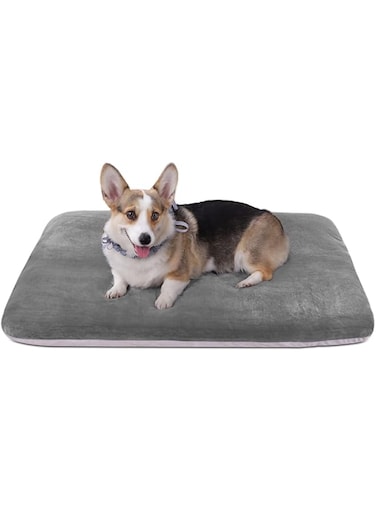 Super Soft Medium Dog Bed Orthopedic Pet Beds 29.1 Inch Washable Anti Slip Dog Sleeping Mattress with Removable Cover (L)