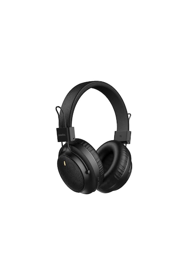 Soundtec Leather-Finish Wireless Stereo Headphone with Bluetooth 5.3 &amp; 40mm Drivers