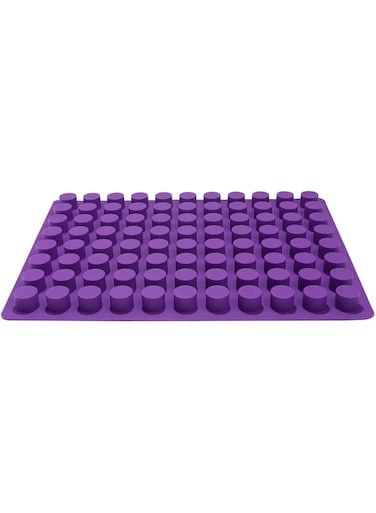 ONNPNN 88-Cavities Mini Round Shaped Silicone Mold, Small Ice Ball Mold Tray, Cylinder Baking Mat Cooking Sheet, Small Dot Cake Decoration, Handmade Resin Craft Mould for Chocolate Truffle Jelly Candy