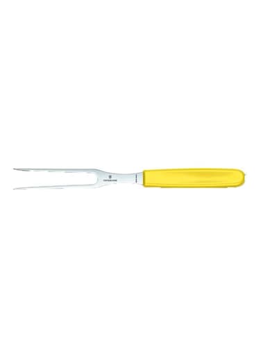 Swiss Classic Carving Fork Yellow/Silver