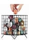 Large Capacity Coffee Pod Holder for K-Cups - Kitchen Counter Storage Basket (Black)