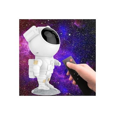 Projector Galaxy Night Light &ndash; Astronaut Space Buddy with Remote Control, Timer Function, 3