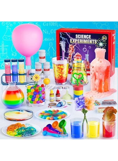 SKY-TOUCH 120+ Science Experiment Toy Kit Set,Educational Chemistry &amp; Learning Toy Set
