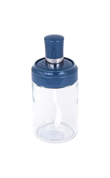 Cuisine Art Spice Jar With Spoon 240Ml, Clear