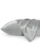 Satin Pillowcase 2 Pack Similar to Silk Pillow Cases Standard Size, Pillow Case for Sleeping Women with Envelope Closure, Gifts for Women Men, Silver Grey, 20x26 Inches