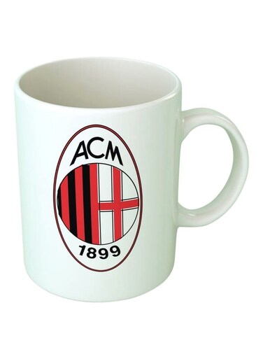Print ACM 1899 Printed Ceramic Mug White/Black/Red