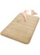 Bolivia's Memory Foam Bath Mat Rug, 40x60cm Camel Super Water Absorption, Machine Washable, Non Slip Thick Bathroom Rug with Soft Velvet Top Layer, Easier to Dry for Kitchen Bathroom Floor Rug