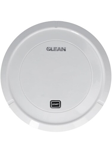 FEIP Robot Vacuum Cleaner, 6cm Slim Large Area Household Rechargeable Mini Robotic Vacuums Home Living Room Intelligent Automatic OBS Terrain Detection Mopping System with Soft Front Bumper(White)