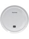 FEIP Robot Vacuum Cleaner, 6cm Slim Large Area Household Rechargeable Mini Robotic Vacuums Home Living Room Intelligent Automatic OBS Terrain Detection Mopping System with Soft Front Bumper(White)