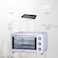 STAR TRACK 35L Electric Oven with Rotisserie, Convection, 120-Min Timer, Temperature Control, Up/Down and Dual Function, 3 Knob Control, 5 Baking Accessories, Stainless Steel Body and Handle, 1500W