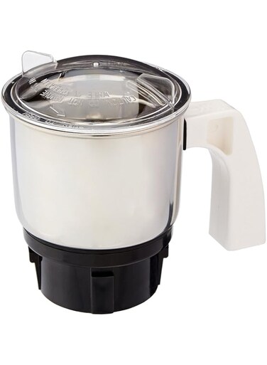 Preethi MGA 501 0.4L Chutney Jar for Eco Plus/Chef Pro and Blue Leaf, Small, Silver