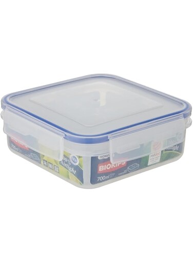 Komax Food Saver with Separator, Clear, 700 ml, Square, Plastic