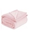 HOME&Acirc;&reg; 300 GSM Premium Plush Single Blanket for Bed, Sofa, Couch, Travel and Camping AC Blanket   150x220 cm   Pink   SOLID FLANNEL