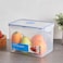 LocknLock 3.9L Rectangular Airtight Food Storage Container - BPA-Free, Microwave, Freezer, and Dishwasher Safe