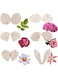 6set Gumpaste Flower Silicone Veining Mold - Fondant Rose Veined Mold,Gum Paste Peony Flower Mold,Sugar Flower Cake Decorating Tool for Lily Daisy Hydrangea Flower Wedding Cake Decoration