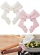 Bow Spatula Holder Spoon Rest,Cooking Utensil Holder for Pot,Utensil Rest Over Spill Stopper, Kitchen Creative Gadget,Anti-Scalding Adjustable Cute Cooking
